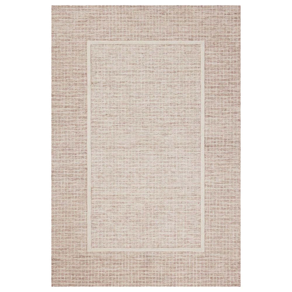 Chris Loves Julia x Loloi Briggs 7"9" x 9"9" Blush and Ivory Area Rug, , large
