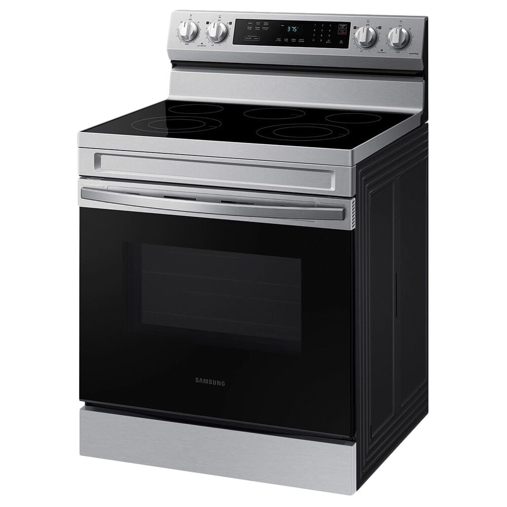 Samsung 6.3 Cu. Ft. Freestanding Electric Range with 5 Burners in Stainless Steel, , large