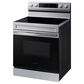 Samsung 6.3 Cu. Ft. Freestanding Electric Range with 5 Burners in Stainless Steel, , large