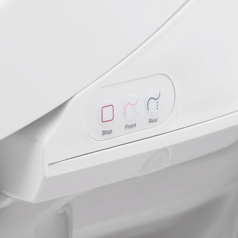 Kohler PureWash E815 Elongated Bidet Toilet Seat with Remote Control in White, , large