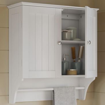 RiverRidge Home Ashland 2-Door Wall Cabinet in White, , large
