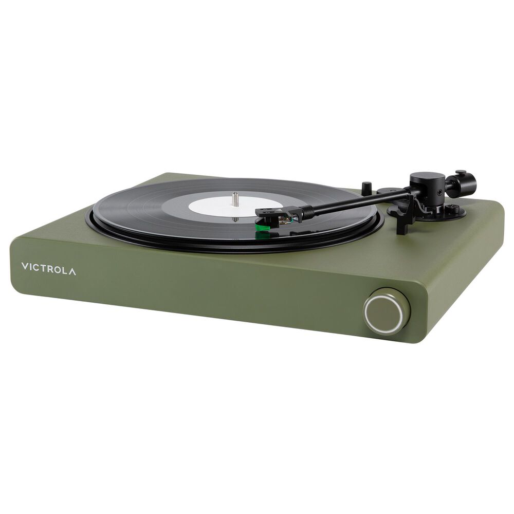 Victrola Stream Onyx Wi-Fi and Bluetooth Turntable in Green, , large