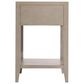Bernhardt Cornelia Nightstand in Nebbia and Glazed Stainless Steel, , large