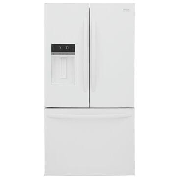 Frigidaire 27.8 Cu. Ft. Freestanding French Door Refrigerator in White, , large