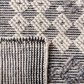 Safavieh Natura 2"3" x 8" Cream and Navy Runner, , large