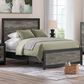 Ashley Broachmyn Full Panel Bed in Black and Gray, , large