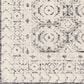 Surya Louvre LOU-2303 2"6" x 8" Black, Ivory and Cream Runner, , large