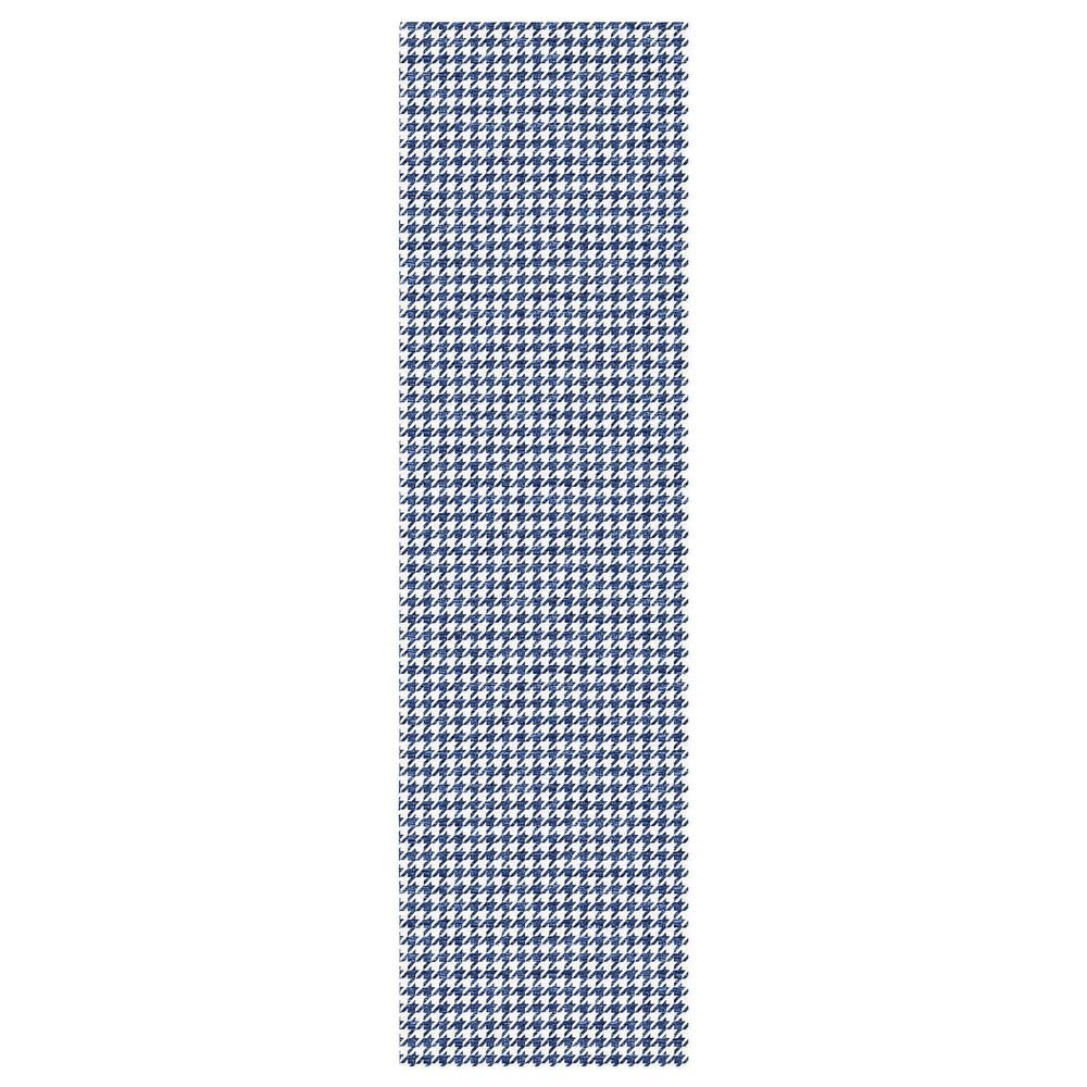 Dalyn Rug Company Hinton 2"3" x 7"6" Navy Indoor/Outdoor Runner, , large