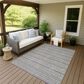 Dalyn Rug Company Soft Essentials Striped Pewter 5" x 7"6" Indoor/Outdoor Area Rug, , large