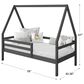 Forest Grove Tree House Twin Bed in Dark Grey, , large