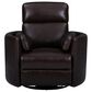 Simeon Collection Radius Manual Swivel Glider Recliner in Hickory Brown, , large