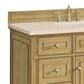 James Martin Vanities Lorelai 48" Single Vanity in Light Natural Oak with 3 cm Eternal Marfil Quartz Top, , large