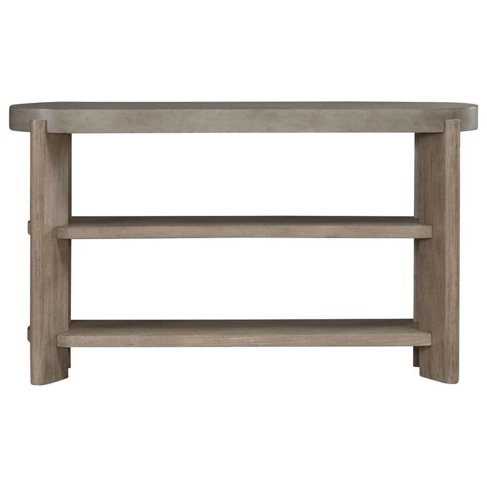 Belle Furnishings Affinity Sofa Table in Dusty Taupe and Concrete, , large