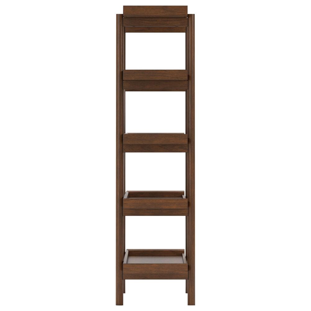 Ashley Lyncott 70" Bookcase in Brown, , large