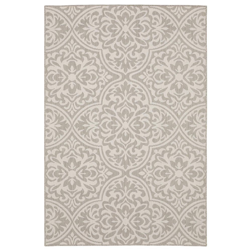 Oriental Weavers Portofino 1831H 9"10" x 12"10" Gray Area Performance Rug, , large