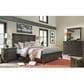 Riva Ridge Oxford King Storage Bed in Peppercorn, , large