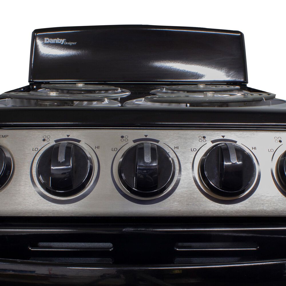 Danby 20&quot; Freestanding Electric Range in Stainless Steel, , large
