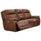 Ashley Healy Pier Power Reclining Sofa in Chocolate, , large