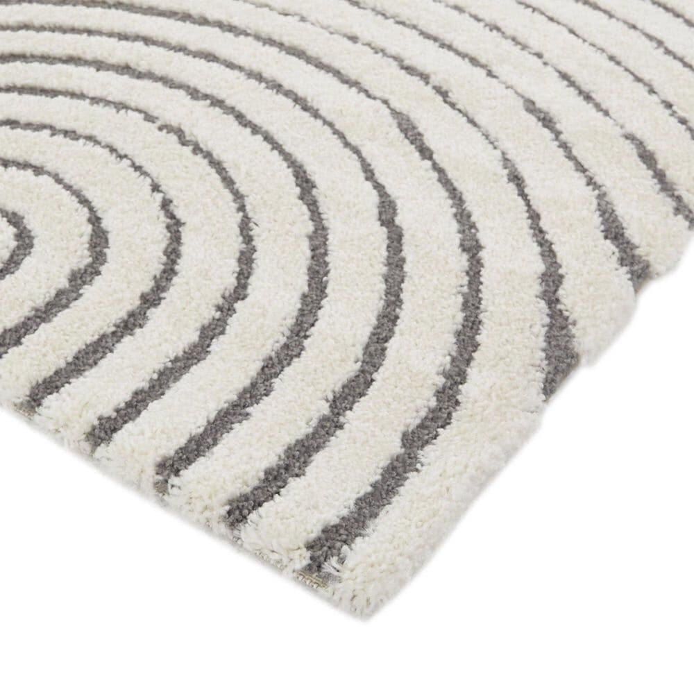 Balta Rugs Caserio 5&#39;3&quot; x 7&#39; Cream and Grey Area Rug, , large