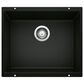 Blanco Precis 21" Single Sink in Coal Black, , large