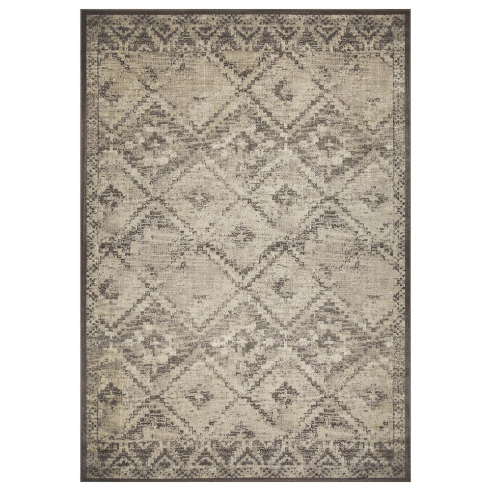 Kas Oriental Rugs Heritage Mila 7"7" Round Grey Area Rug, , large