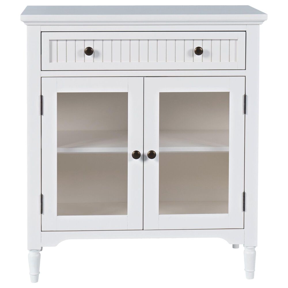 Waltham Westport Accent Cabinet in White, , large
