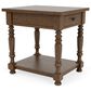 Riverside Furniture Eastlake End Table in Whiskey Oak, , large