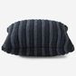 Sunday Citizen Snug Piped 20" Square Throw Pillow in Midnight and Dew, , large