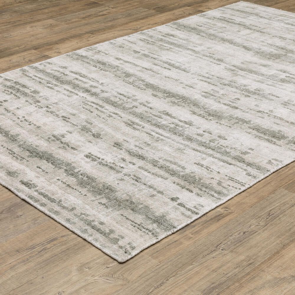 Oriental Weavers Clarke Beige and Green 6&#39; x 9&#39;Area Rug, , large