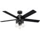 Hunter Hardwick 52" Indoor Ceiling Fan in Matte Black, , large