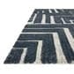 Loloi II Hagen 5"3" x 7"8" Blue and White Area Rug, , large