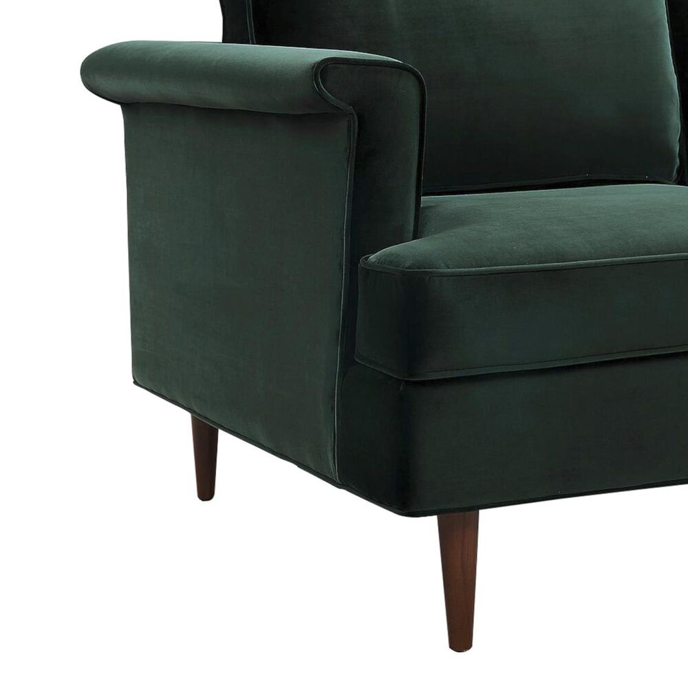 Tov Furniture Porter Sofa in Green Velvet Nebraska Furniture Mart