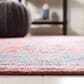 Safavieh Serapi 4" x 6" Light Blue and Red Area Rug, , large