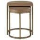 Bernards Furniture Elure Bridges Nesting Tables in Latte, , large
