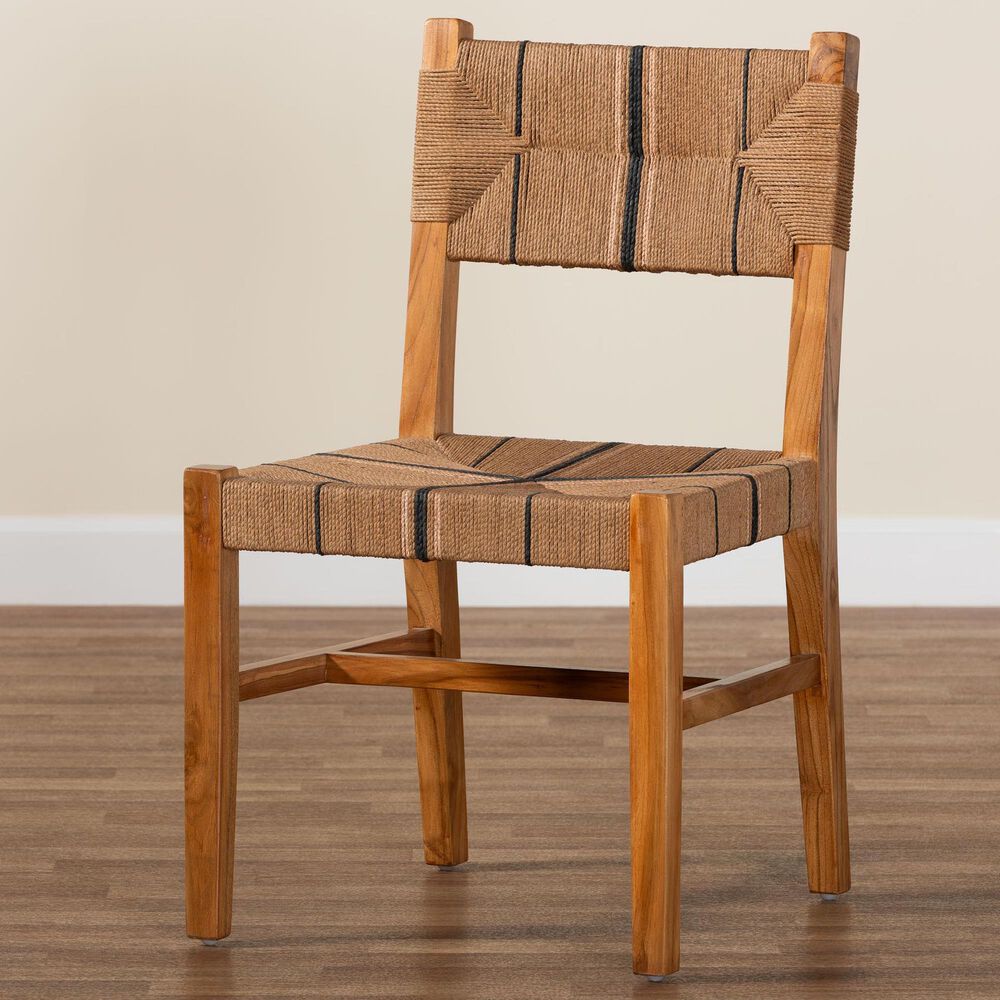 Baxton Studio Prita Side Chair in Natural, , large