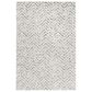 Safavieh Adirondack ADR104N-5 5"1" x 7"6" Ivory/Charcoal Area Rug, , large