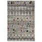 Safavieh Adirondack ADR204F 5"1" x 7"6" Light Grey and Fuchsia Area Rug, , large