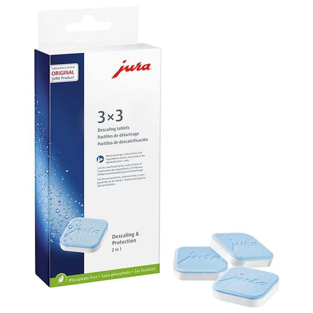 Jura 2-Phase Descaling Tablet in White ( Set of 9), , large