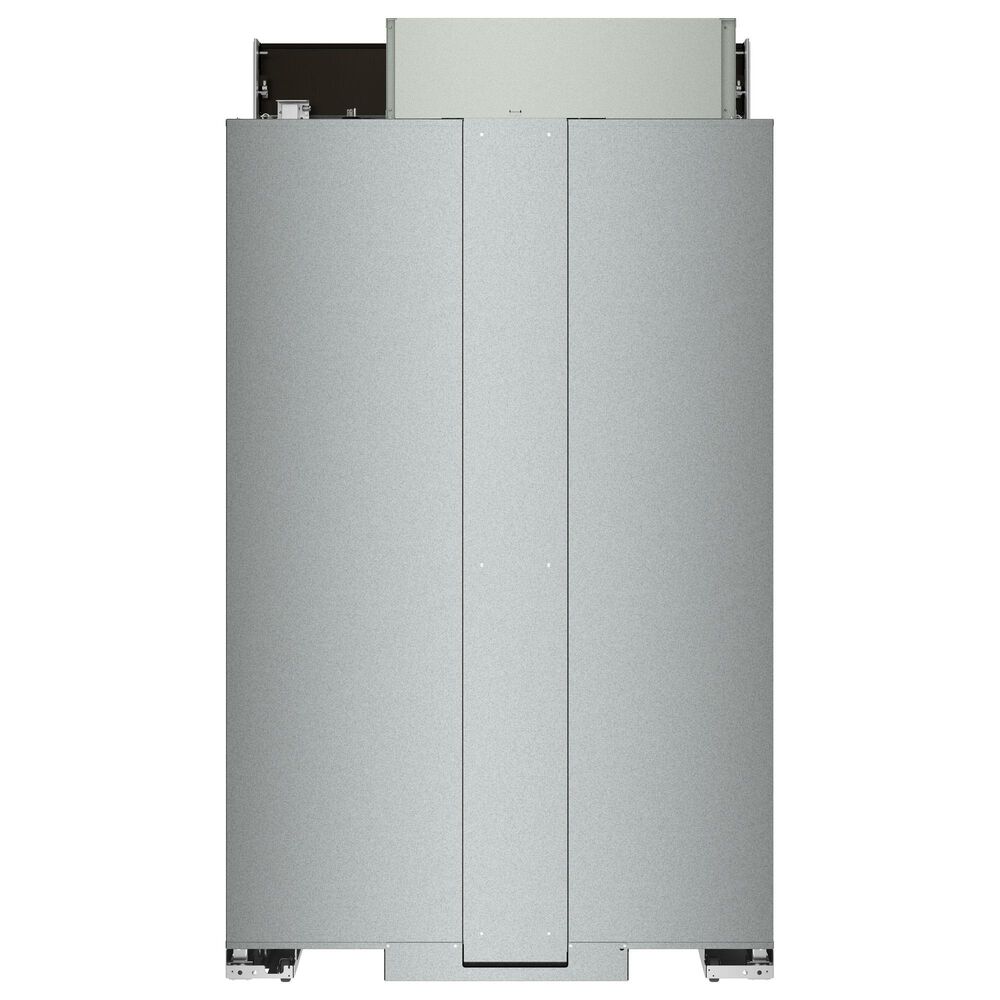 KitchenAid 29.4 Cu. Ft. Built-In Side by Side Refrigerator in Black Stainless Steel, , large