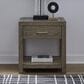 Belle Furnishings Corso End Table in Natural and Concrete, , large