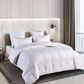 Blue Ridge Home Fashions 500 Thread Count Twin Down Alternative Comforter in White, , large