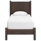 Ashley Pamytta Twin Panel Platform Bed in Rich Brown, , large