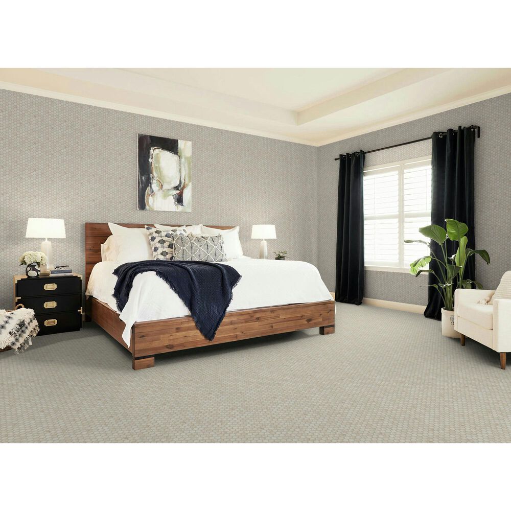 Shaw Embrace Sand Wash 10.63" x 11.88" Glass Mosaic Sheet, , large