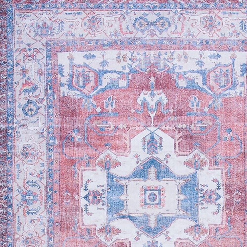 Safavieh Serapi 6&#39;7&quot; x 9&#39; Red and Ivory Area Rug, , large