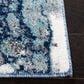Safavieh Aston 2" x 11" Navy and Gray Runner, , large