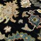 Amer Rugs Jackson JAC-2 Black 9" x 13" Area Rug, , large