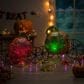 The Gerson Company 2-Piece B/O Lighted Resin and Metal Halloween Pumpkin Carriage Set in Assort, , large