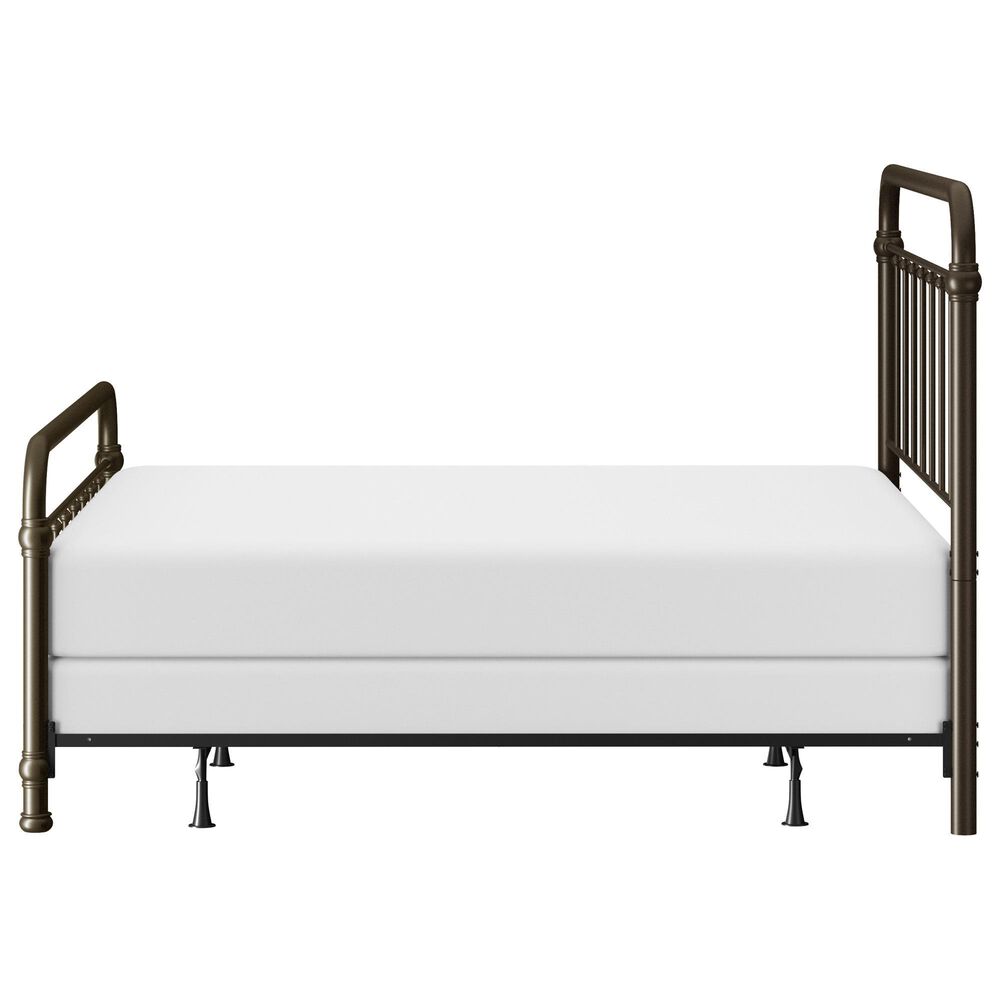 Richlands Furniture Kirkland King Slat Metal Bed in Dark Bronze, , large