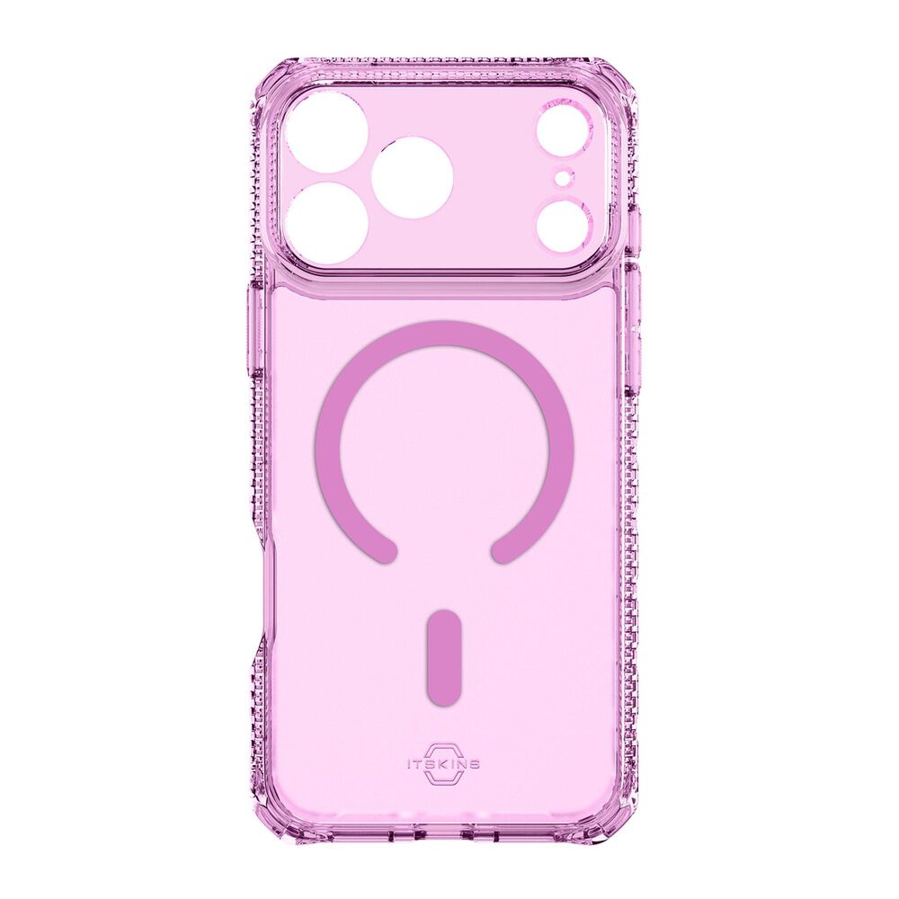 ITSkins Hybrid_R Vapor MagSafe Case for Apple iPhone 17 Pro Max - Light Pink, , large