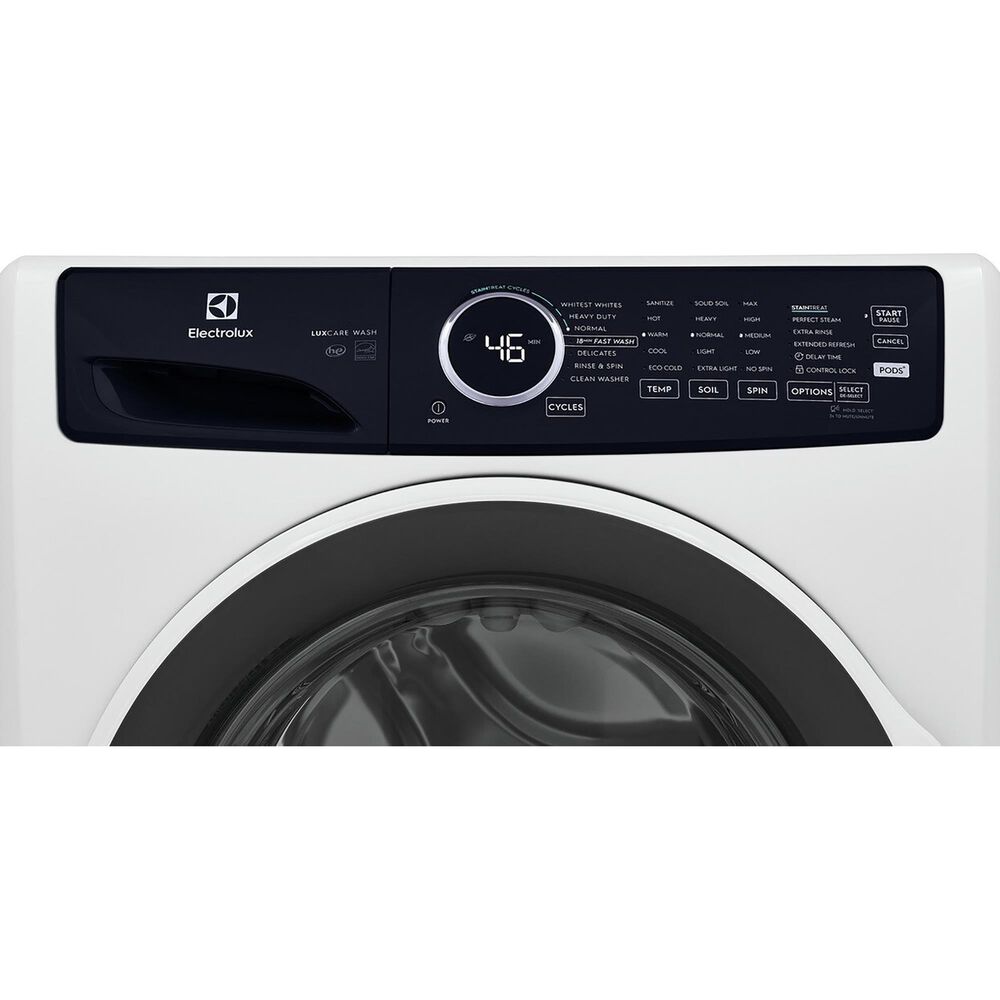 Electrolux 4.5 Cu. Ft. Front Load Washer with Steam and LuxCare Wash System in White, , large